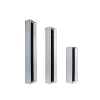 JBHKJ 210 10W Altavoz de Columna Amplificado para Exteriores, Económico, con Sistema de Sonido PA, Tres Vías, Cableado, IPX-6