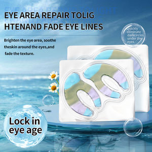 Masque Contour des Yeux au Collagène Bio et aux Cristaux Herbacés pour Peaux Sèches : Effet Lifting, Raffermissant et Éclaircissant Nuit - Product Image 2