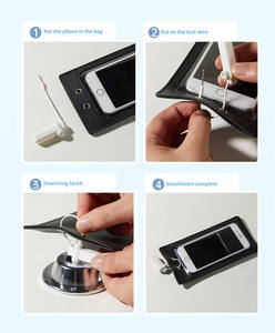 Funda de PVC personalizable para teléfono móvil para eventos de boda impermeable moda secreto sin foto anti-teléfono cámara universal - Product Image 6