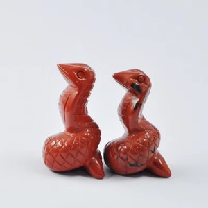 Scultura di Serpente Curativo Incisa su Cristallo, Statuetta in Gemma Naturale, Oggetto Decorativo per la Casa, Artigianato, Ornamenti di Serpente Intagliati - Product Image 2