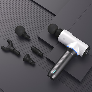 Pistola de Masaje Fascial Eléctrica con Terapia de Vibración Profunda, 12 Niveles de Velocidad, Motor sin Escobillas, Batería de Litio Recargable por USB - Product Image 2