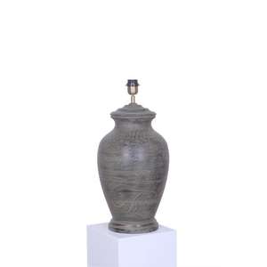 Lámpara de Mesa de Madera - Elegante Diseño de Madera de Mango Sólida, Excelente Iluminación, Construcción Resistente para Sala de Estar, Dormitorio, Oficina en Casa - Product Image 2