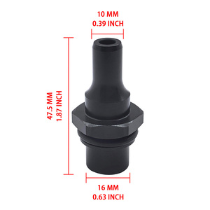Kit de soupape PCV en aluminium amélioré N54 1127565284, soupape de ventilation du carter moteur pour moteur bi-turbo N54 135i 335i 535i 740i X6 Z4 - Product Image 5