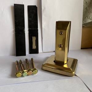 Hot-Selling moderne en acier inoxydable escalier garde-corps verre feuilleté clôture de sécurité pour salle de bain balcon monté au sol suspendu - Product Image 1