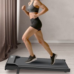 Caminadora Eléctrica Plegable para Debajo del Escritorio con Control Remoto de Inclinación, Plataforma 4 en 1 para Caminar/Correr, Velocidades Ajustables, Pantalla LED - Product Image 1