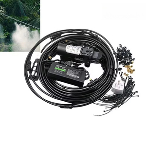 Sistema de Enfriamiento por Nebulización para Exteriores, Kit de Nebulización de Agua a Baja Presión para Bomba de Ventilador, Invernaderos Agrícolas y Riego de Jardines - Product Image 1