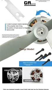 Moteur d'avion à rotor externe Shuangtian Motor Wing Cool ECO3520C pour <span class=keywords><strong>avions</strong></span> à voilure fixe, fabriqué en Chine continentale, comparable au 4250EA - Product Image 3