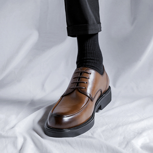 2025 <strong>Men</strong> <strong>Black</strong> Leather Business Office <strong>Shoes</strong> Fashion Style Breathable Dress Size 46 for <strong>Men</strong> <strong>Shoes</strong> - Product Image 6