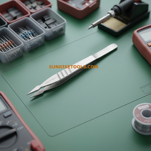 Pinza de Acero Inoxidable (Punta de Flecha) Herramienta de Precisión para Joyería Marca SUNTOOLS/STIPL Hecho en Punjab - Product Image 4