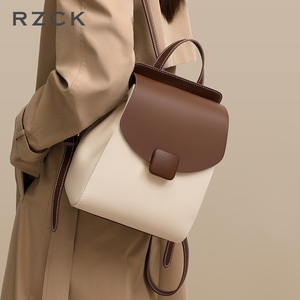 <span class=keywords><strong>Sac</strong></span> <span class=keywords><strong>à</strong></span> <span class=keywords><strong>dos</strong></span> RZCK en cuir véritable avec logo personnalisé, <span class=keywords><strong>sac</strong></span> <span class=keywords><strong>convertible</strong></span> pour <span class=keywords><strong>femme</strong></span> - Product Image 2