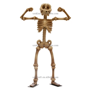 Vida tamaño monstruos vacaciones Halloween decoración carnaval fibra de vidrio esqueleto <span class=keywords><strong>hombre</strong></span> - Product Image 4