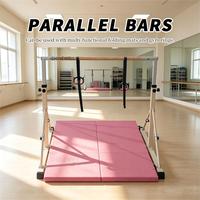 Bar Latihan Senam Junior SHINEWELL, Dapat Dilipat, Tinggi Dapat Disesuaikan, Aman dan Stabil untuk Anak-anak, Latihan Indoor & Outdoor