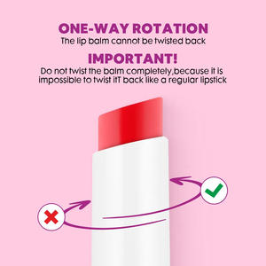 Bálsamo Labial Humectante con Sabor a Frutas, Brillo Espejo, 6 Colores, Efecto Voluminizador, Venta al Por Mayor de Fábrica - Product Image 3