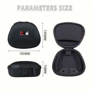 Estuche Rígido Negro para Consola de Videojuegos, Resistente al Agua, con Materiales de Nylon, PU y PC, para Viajes, Venta al Por Mayor - Product Image 6