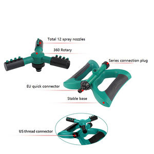 Arrosage efficace en plastique pulvérisateur d'eau jardin pelouse Irrigatore arroseur pour l'irrigation - Product Image 2