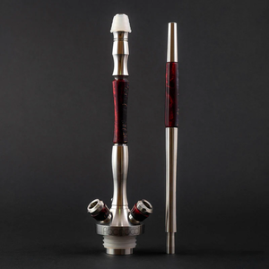 Narghilè Shisha Fibonacci di Alta Qualità, Moderno ed Ecologico, in Acciaio Inossidabile Durevole, con Lavorazione CNC e Confezione Regalo - Product Image 3