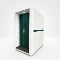 Toilettes portables intelligentes à nettoyage automatique, sans odeur, antibactériennes, préfabriquées pour événements extérieurs et chantiers de construction