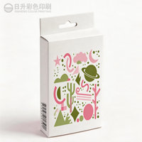 Boîte d'emballage en carton blanc mat avec fente pour accrocher, pour étuis de téléphone, câbles d'écouteurs, accessoires USB et présentoirs suspendus