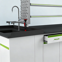 Banc de laboratoire en acier pour hôpital et école, poste de travail sur pied, table îlot de laboratoire pour les laboratoires de recherche