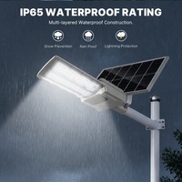 Usine OEM/ODM, vente en gros de lampadaires solaires, lampadaires solaires extérieurs étanches, lampadaires solaires à LED en aluminium de 200 W