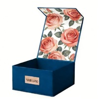 Caja de Regalo Magnética de Cartón Rígido de Lujo con Logotipo Impreso Personalizado al por Mayor, Cajas de Embalaje con Tamaño Personalizado, Servicio de Impresión