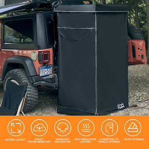 ADA OVERLAND <span class=keywords><strong>Tente</strong></span> de <span class=keywords><strong>douche</strong></span> latérale rigide pour voiture - 4 saisons, imperméable, pour le overlanding et le camping |   Smarcamp - Product Image 2