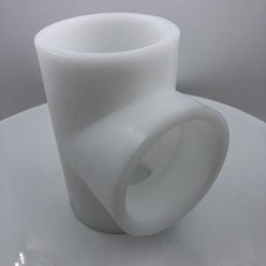 Pvdf hình chữ T thẳng TEE ống nước bằng nhựa lắp ổ cắm bằng Hàn Hàn Hàn Hàn ép phun kháng hóa chất - Product Image 3