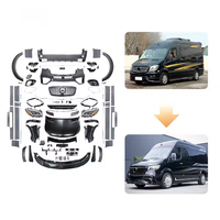 Kit Konversi Grill Bumper Lampu Depan Model W906 ke W907 untuk Mercedes Benz Sprinter 2015-2022