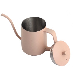 Durable Pink Color Thickened Stainless Steel 304 Pour Over Coffee <b>Maker</b> Set - Product Image 4