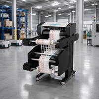 Mesin Pemotong dan Penggulung Label Otomatis Bascocut, Mesin Pemotong Label Roll to Roll, Mesin Die Cutter, Mesin Pemotong Stiker Label