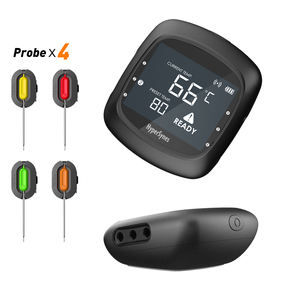 Termómetro Digital Inalámbrico para Cocinar Carne Hypersynes Pro-05 con 6 Sondas de Acero Inoxidable de 130 cm, Temperatura Preestablecida y Temporizador de Plástico - Product Image 1