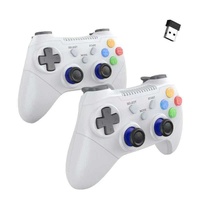 Manette de jeu sans fil 2,4 GHz double joueur Android compatible PS3, manette 1 à 1 pour TV BOX PC, stock direct usine