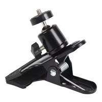 360 degrés rotule pince réglable support d'ordinateur portable support de tablette de bureau pour Gopro Hero 13 12 11 10 9 DSLR moniteur Flash lumière