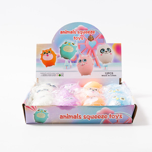 Hot Sale TPR Cute Pet Small Animal Shape Soft Slow Rebound Flour <b>Ball</b> Press <b>Squeeze</b> Decompression Toys for Kids Boys and Girls - Product Image 6