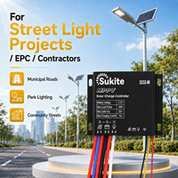 Contrôleur de charge solaire Sukite Superior MPPT 3232 3.2V 15A 32W pour éclairage public communautaire