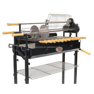 Griglia BBQ Deluxe Foukou Cipriota Multifunzionale <span class=keywords><strong>a</strong></span> <span class=keywords><strong>Carbone</strong></span> - Spessore 3mm - Product Image 4