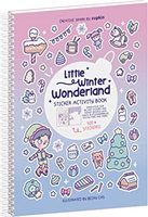 Ablösepapier-Stickerbücher „Seite an Seite“ mit Aktivitätsbuch-Design für Kinder – Wiederverwendbar