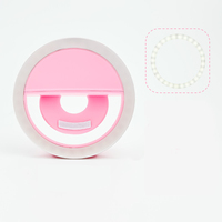 Luz de Relleno con Clip para Teléfono, 4 Niveles de Ajuste de Brillo, Luz Fría de 2500-6500K, Mini Luz de Relleno Recargable, Popular para Teléfonos