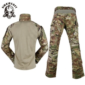 Pantalon et chemise de combat tactiques US BDU Gen3, uniforme d'assaut rapide, manches longues, coupe ajustée, haut d'uniforme - Product Image 2