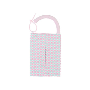 Bolsa colgante para pañuelos de coche, caja de pañuelos colgante multifuncional, bolsa de tela creativa para pañuelos para accesorios interiores de coche - Product Image 5