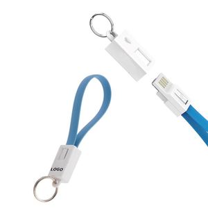 2025 Eco-friendly Data <b>Cable</b> Custom TPE Material USB Type C Keychain Charging <b>Cable</b> for Gift - Product Image 1