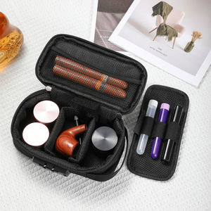Custom Logo Basic Textile Smell Proof Stash Case Smoking Accessories Container <b>Box</b> with Combo Lock Activated Carbon Fiber Lining - Product Image 5