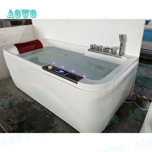 Bain à remous extérieur en acrylique de luxe pour 1 personne, jacuzzi, idromassaggio, bain à remous individuel - Product Image 5