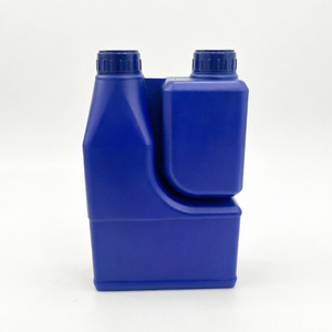 Botella de Plástico Agrícola Personalizada de <span class=keywords><strong>1L</strong></span>+500ml con Doble Boquilla, Envase Químico Transparente de HDPE - Product Image 4