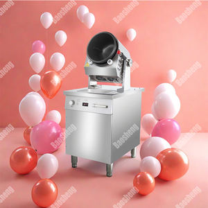 <span class=keywords><strong>Robot</strong></span> <span class=keywords><strong>chef</strong></span> commercial automatique intelligent pour la cuisson du riz frit, alimenté au gaz/électrique, en acier inoxydable, facile à nettoyer - Product Image 2