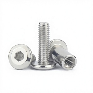Vis à six pans creux SS Marine, vis à rivet à embase, vis Chicago mâle-femelle M2x21x3mm, accessoires de quincaillerie pour yachts et bateaux - Product Image 5