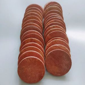 Disques <span class=keywords><strong>de</strong></span> pierre Bian rouges et jaunes pour compresses chaudes, compresses froides, trempage dans l'eau, activation des méridiens et thérapie <span class=keywords><strong>de</strong></span> raclage - Product Image 6
