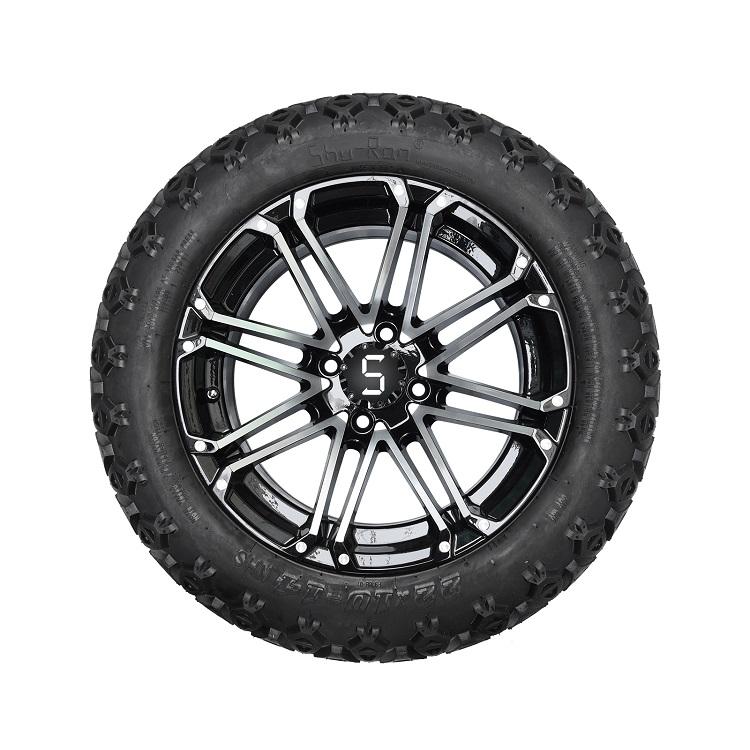 Machined/Gloss Black