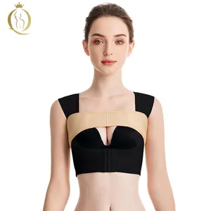 Post Op Breast Augmentation Band Breast Implant Compression Support Wrap for Post Surgery No Bounce High Impact Stabilizer Str