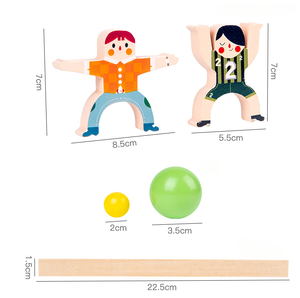 16-Piece Stacked High <strong>Wooden</strong> Stacking Block Set <strong>for</strong> Kids and Adults Aged 3 4 5 <strong>6</strong> Years <strong>Old</strong> Educational <strong>Toy</strong> - Product Image 5